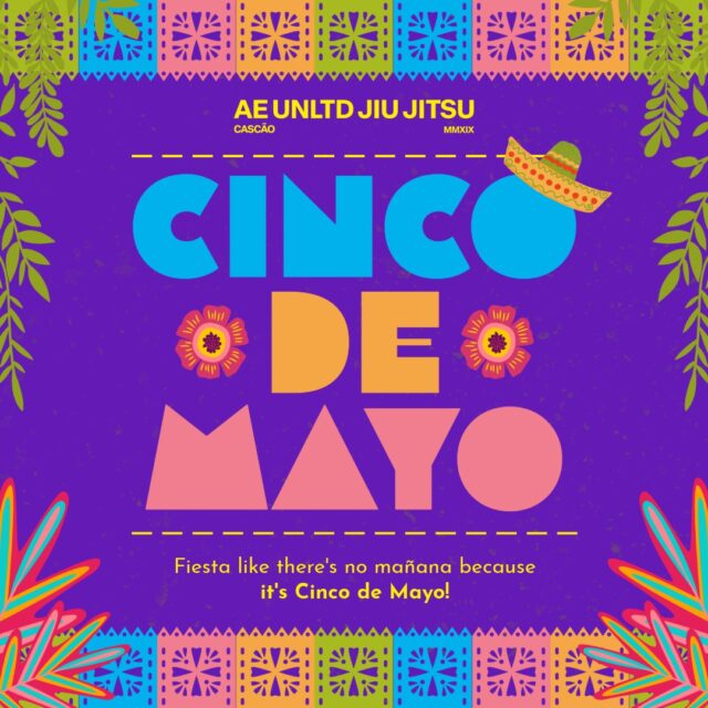 &iexcl;Feliz Cinco de Mayo! 🇲🇽 

No-Gi tonight at AE UNLTD JIU JITSU &mdash; Tiny's all the way through Adults. Bring the energy, leave the gi, celebrate on the mats.

Tacos after? That's between you and your gains. 🌮

See you tonight. 🥋

📍 Henderson, NV
🌐 aeujj.com

#CincoDeMayo #NoGi #BJJ #JiuJitsu #AEUNLTDJiuJitsu #HendersonBJJ #LasVegasBJJ #JiuJitsuLifestyle #BJJKids #BJJFamily
