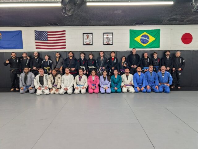 Grateful for the massive turnout tonight. There is nothing better than seeing the mats full of students pushing each other to get 1% better. . Whether you're a day-one white belt or a seasoned vet, your presence makes this community stronger. We are here for you every weeknight.  . Come train with us at our Adult Class, Monday-Friday at 7:00 PM. No excuses, just progress. See you on the mats! . #AEUNLTD #HendersonNV #JiuJitsuFamily #Cascao