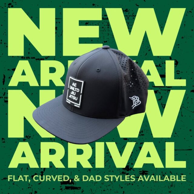 NEW AE UNLTD HATS ARE HERE! . Starting tonight, you can grab our brand-new AE UNLTD Performance Hats &mdash; available on-site at the academy! . Choose your style: Flat Brim, Curved Brim, or Relaxed &ldquo;Dad&rdquo; Fit &mdash; all built with lightweight, water-repellent, athletic-grade performance fabric and a bold PVC logo patch up front. . These hats are made to move: breathable, sweat-wicking, and ready for everything from training days to your weekend grind. . 🖤 Quantities are limited &mdash; these won&rsquo;t last 👉 Order now on our Team Online Store and pick up at your next visit to AE UNLTD . #AEUNLTD #JiuJitsuLifestyle #TeamAE #PerformanceGear #BJJLife